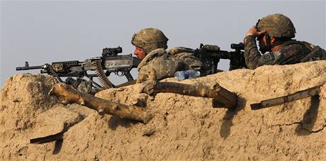 Amerit vojci v Afghnistnu (ilustran foto)
